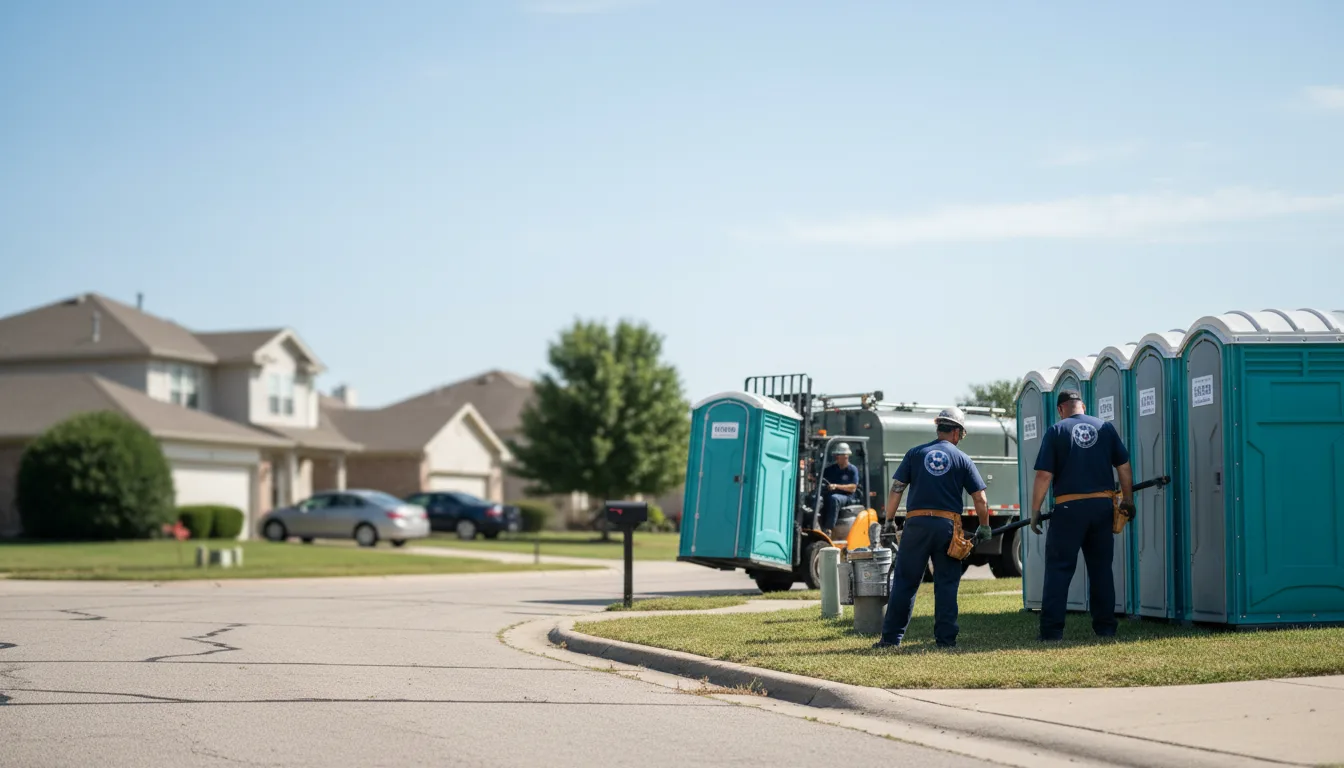 Porta Potty Rental in Fort Lee, NJ near me